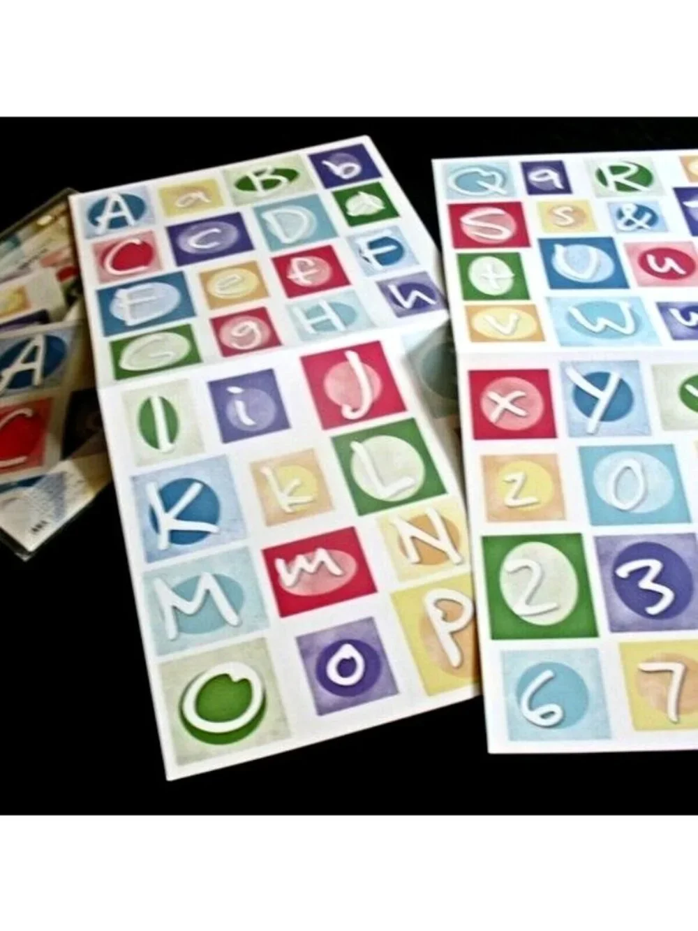 Creative Memories ABC Monograms Stickers 